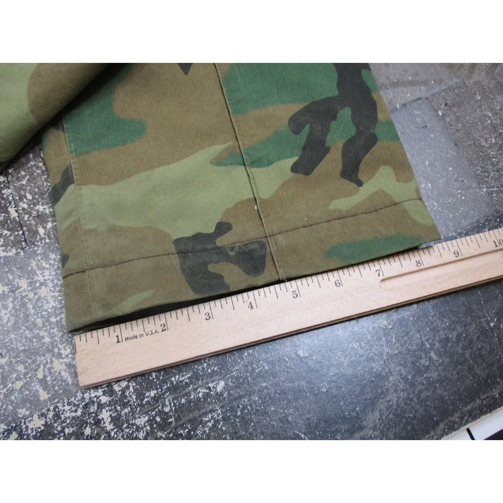 Cabelas Pants Mens 36 Green Woodland Camo Goretex Nylon Outdoor Hunting USA Made